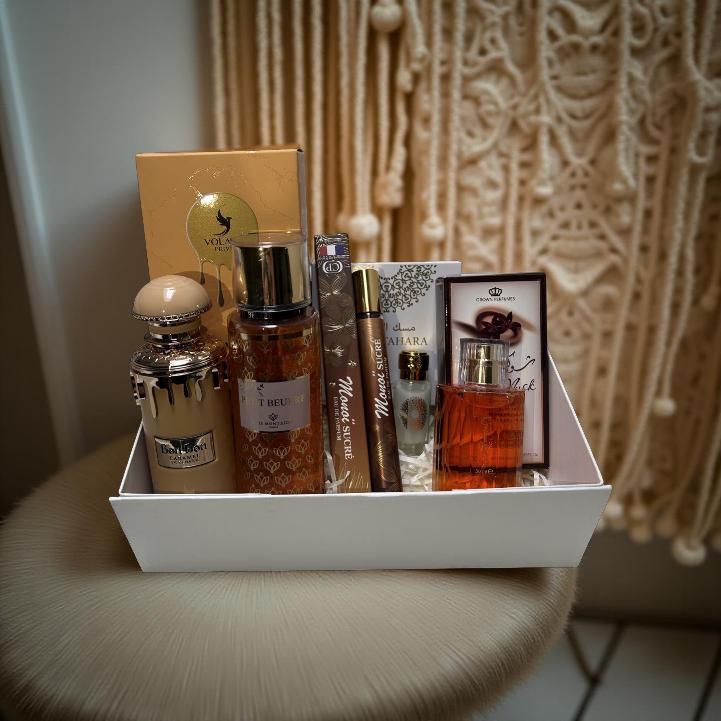 đŻ La Box ParfumĂ©e âCaramel Dreamâ â Douceurs SucrĂ©es & EmblĂ©matiques