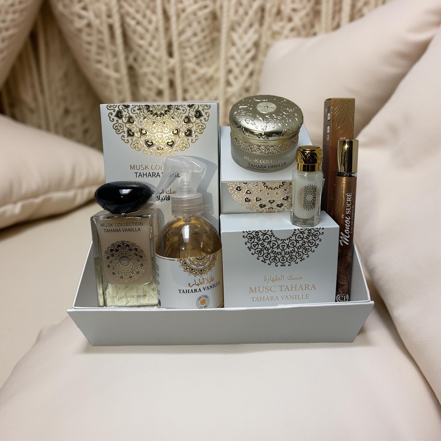 Box Tahara Vanilla – Coffret Parfumé Sucré & Vanillé de Dubaï | Smogsenteur