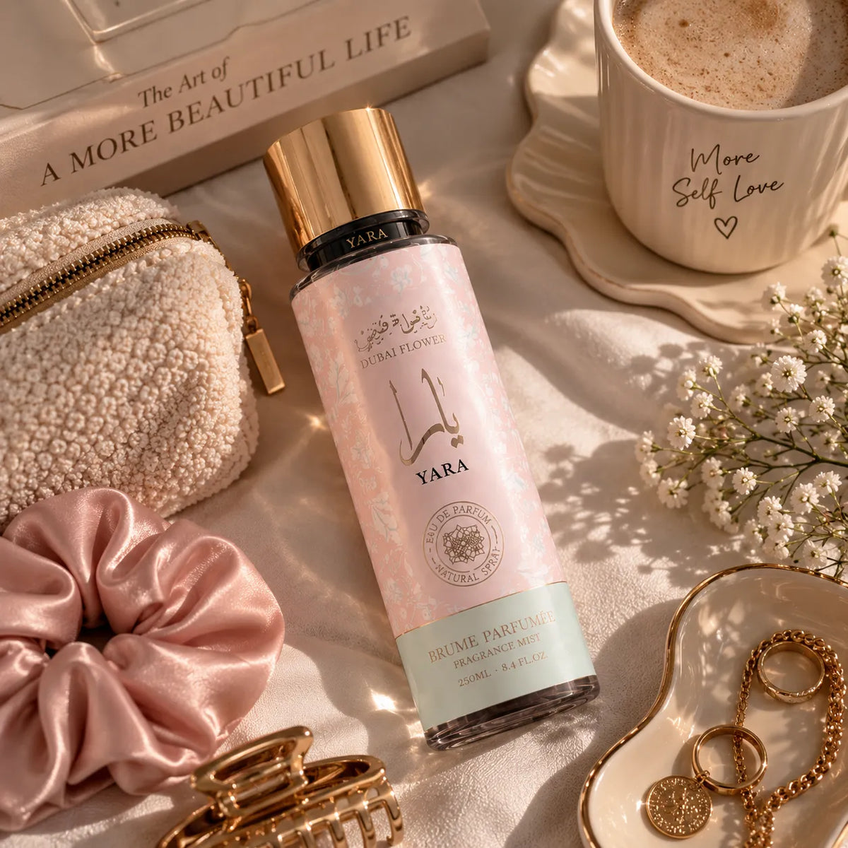 Brume Yara Rose 250ml – fragrance florale et sucrée pour femme | Smogsenteur