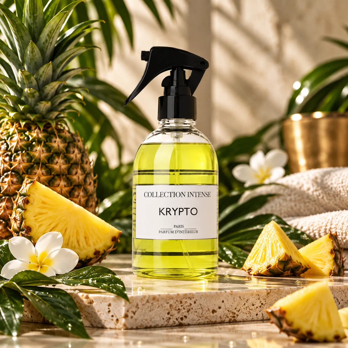 Spray textile Krypto 250 ml Collection Intense aux notes d’ananas