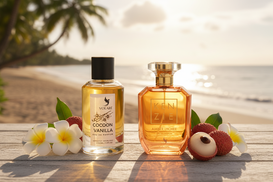 Cocoon Vanille ou Amber Lychee : quel parfum d'été femme vous correspond vraiment ?