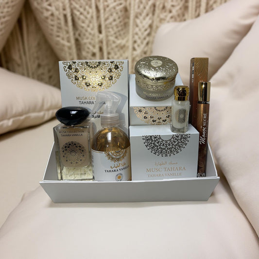 Box Tahara Vanilla – Coffret Parfumé Sucré & Vanillé de Dubaï | Smogsenteur
