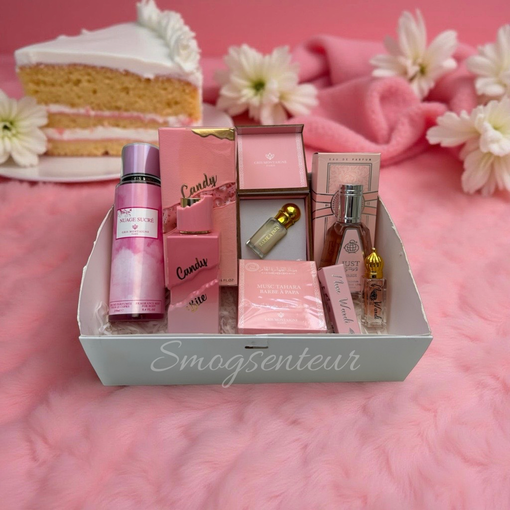 Coffret parfum femme sucré floral 