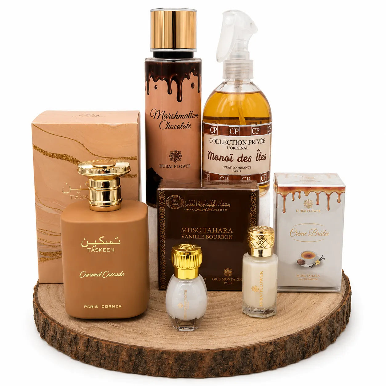 Box parfum femme caramel vanille crème brûlée – coffret Caramel Addict | Smogsenteur