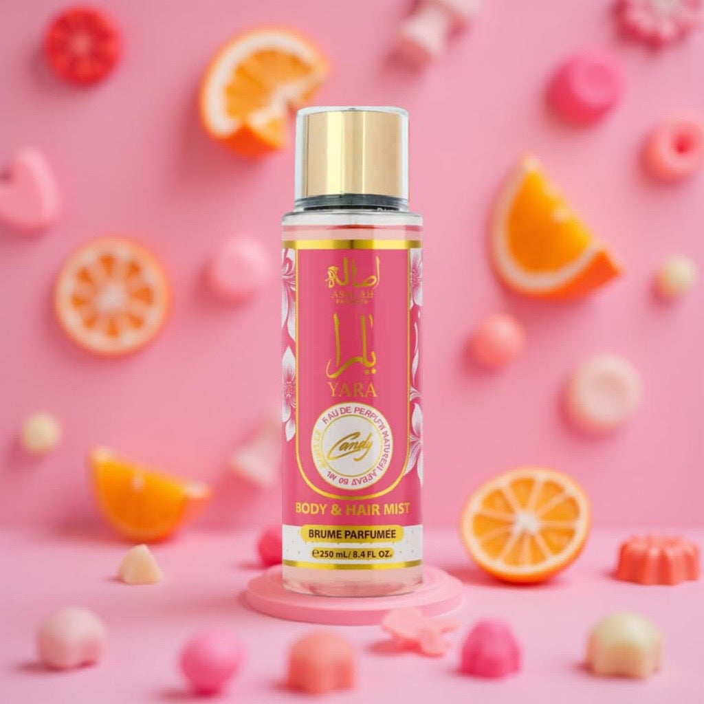 Brume Yara Candy – Une Douceur Gourmande à Porter au Quotidien