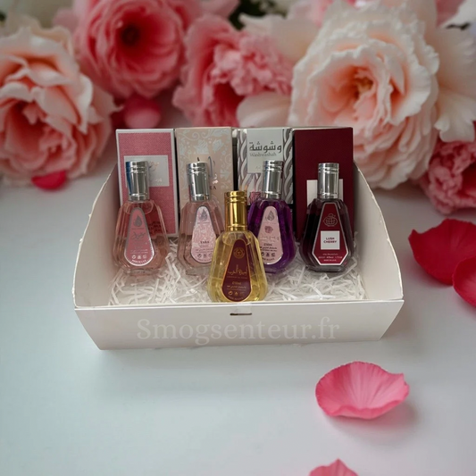 Coffret de 5 parfum 50ml