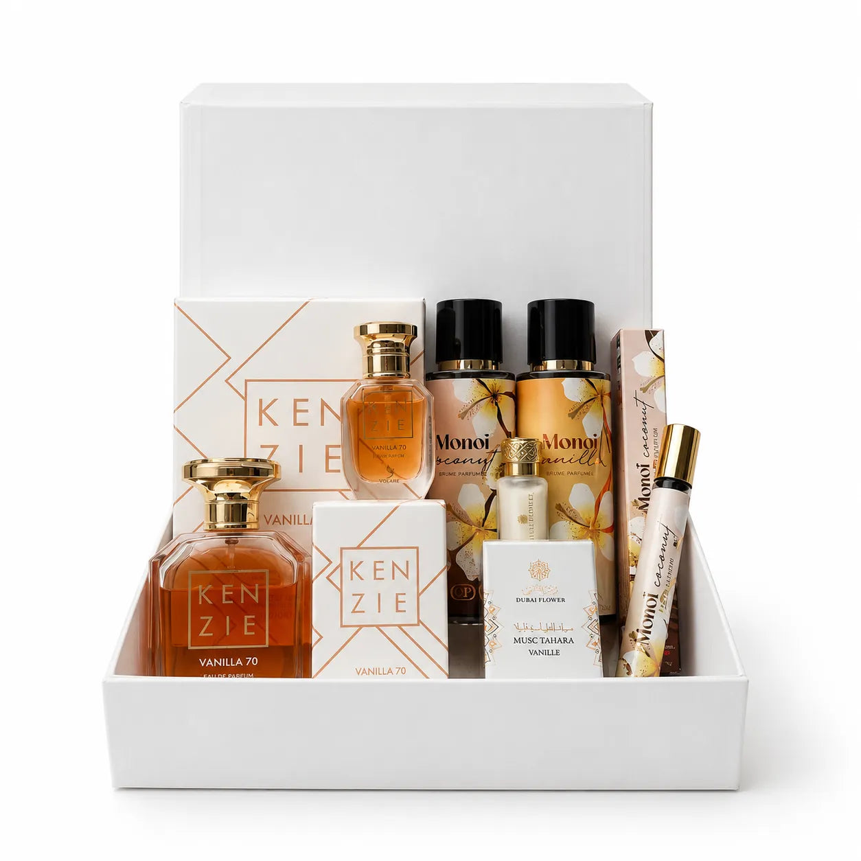 Box vanilla paradise – coffret parfum vanille gourmande solaire Smogsenteur