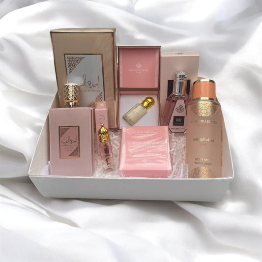 Coffret Parfumé Dubaï - Ameerat al arab Rose 🌸
