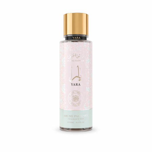 Brume Yara Rose 250ml : Douceur Florale et Élégance