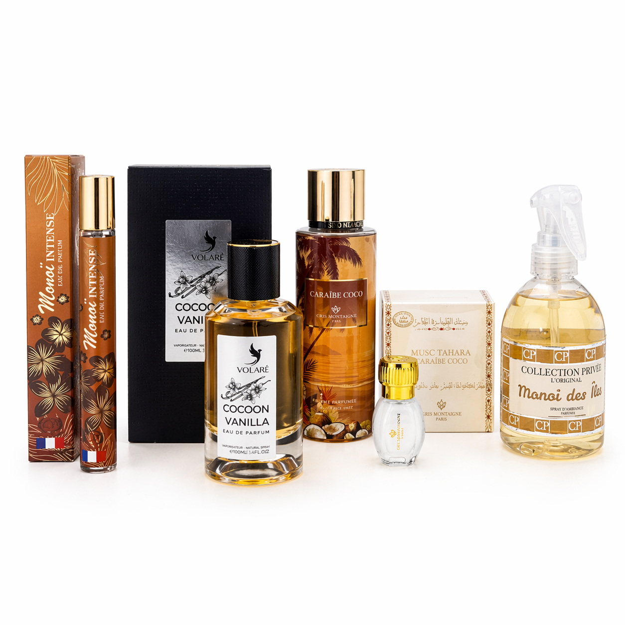 Box Parfumée Évasion Estivale – Vanille, Coco & Monoï