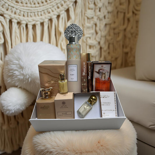 🍯 Coffret Parfumé “Caramel & Vanille Dream” – Douceur, Gourmandise & Élégance Orientale