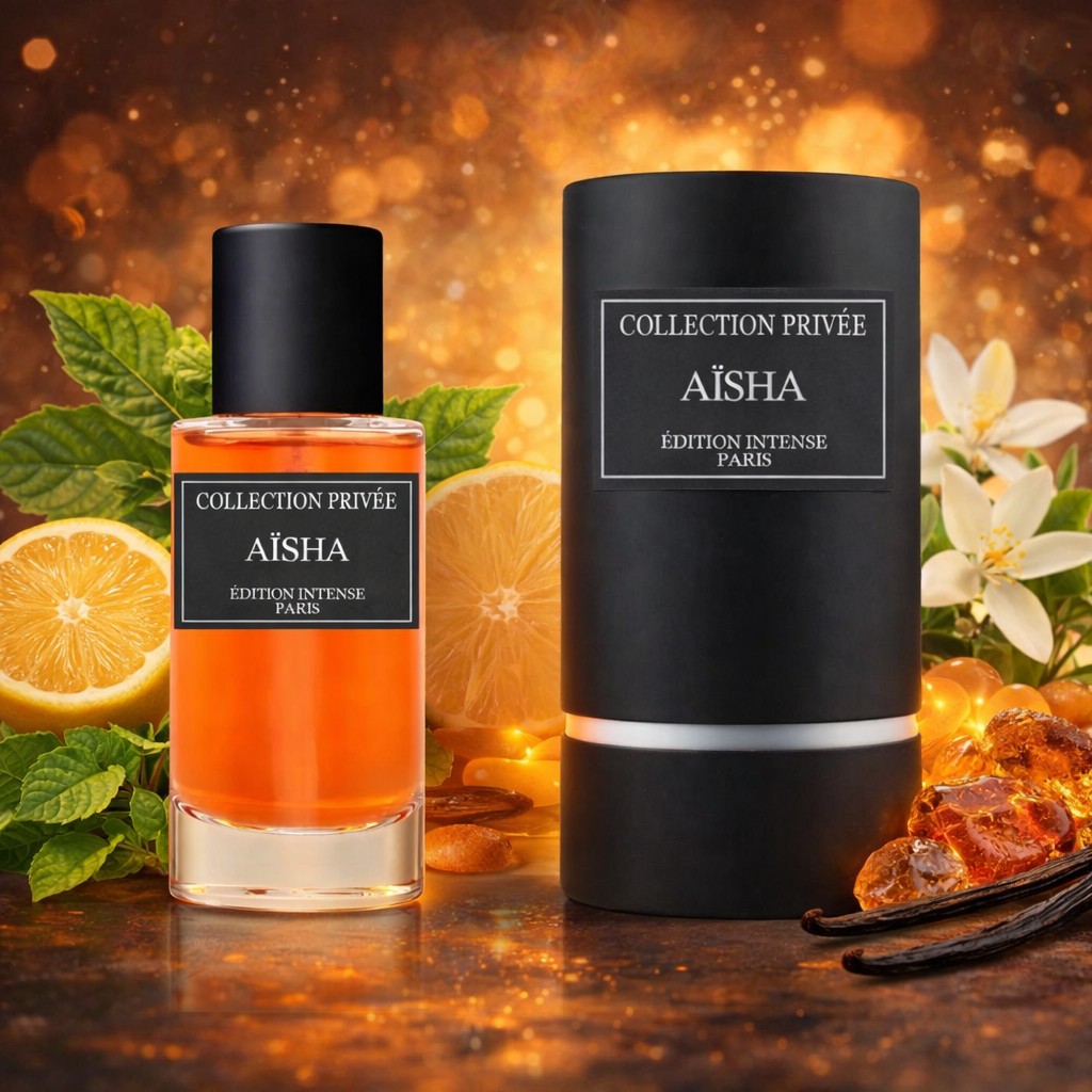 Aïcha – Eau de Parfum Mixte Oriental & Lumineux | Collection Privée Édition Intense