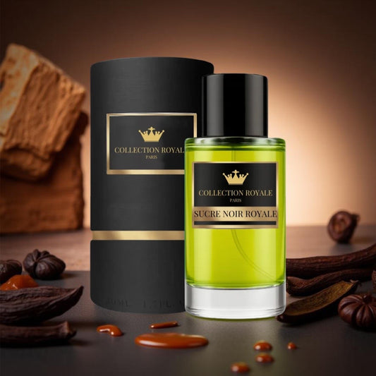 Parfum 50ml sucre noir collection royale 