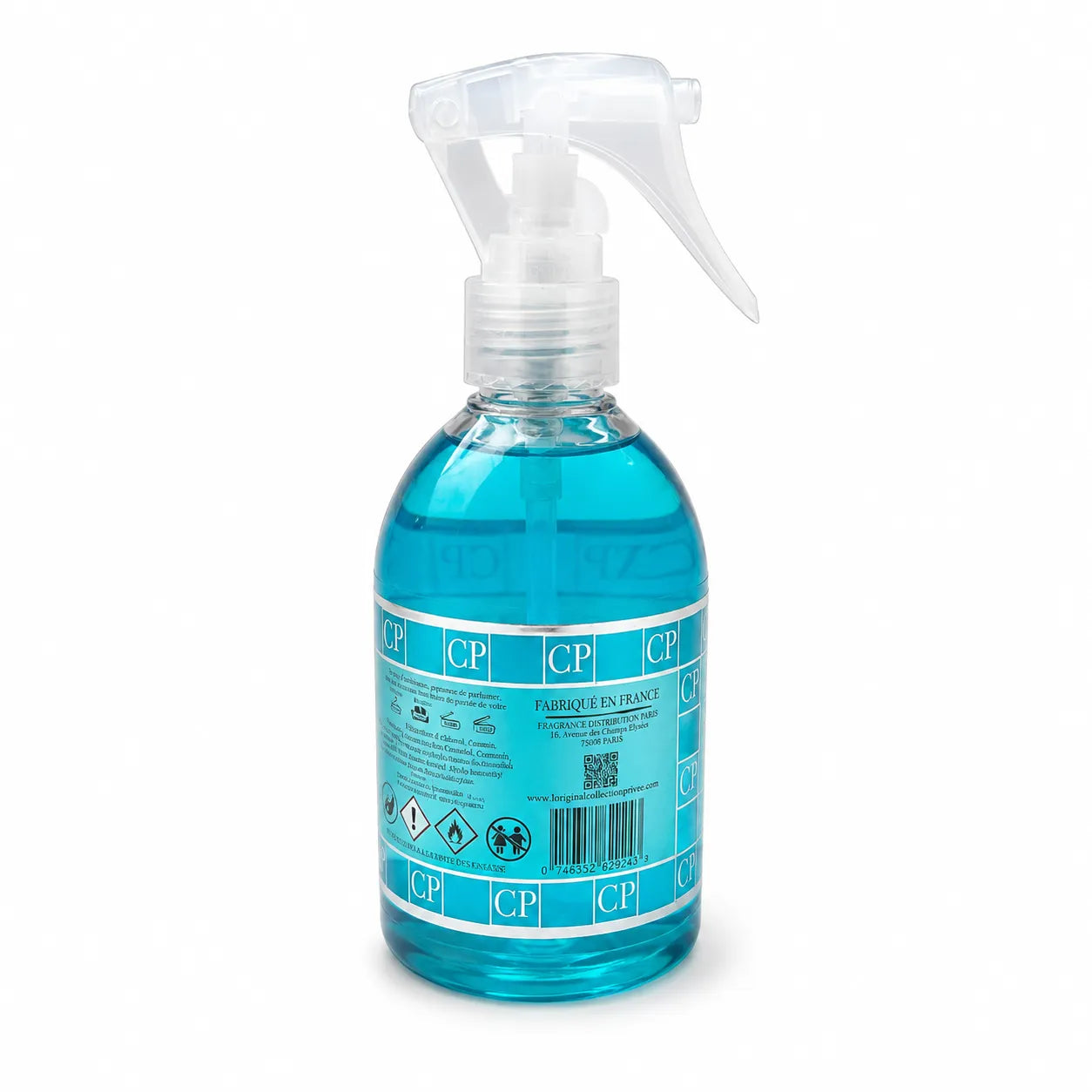 Dos du spray d’ambiance Coton Frais Collection Privée 250 ml – informations produit
