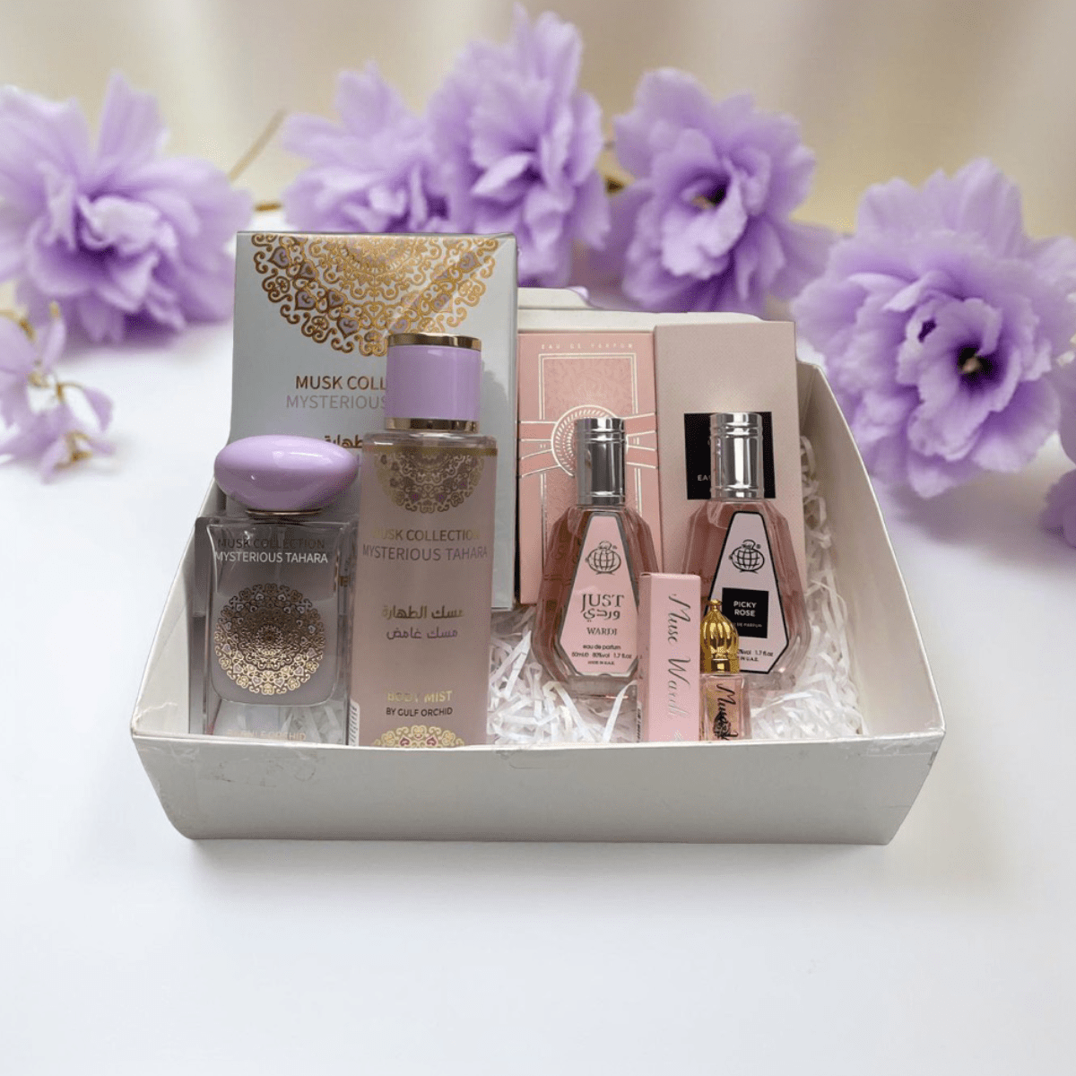 Box Mysterious Tahara – Coffret Musc et Rose Élégant | Smogsenteur - smogsenteur