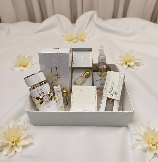 Box Yara Blanc – Coffret Parfumé Musc Blanc & Parfums de Dubaï | Smogsenteur - smogsenteur