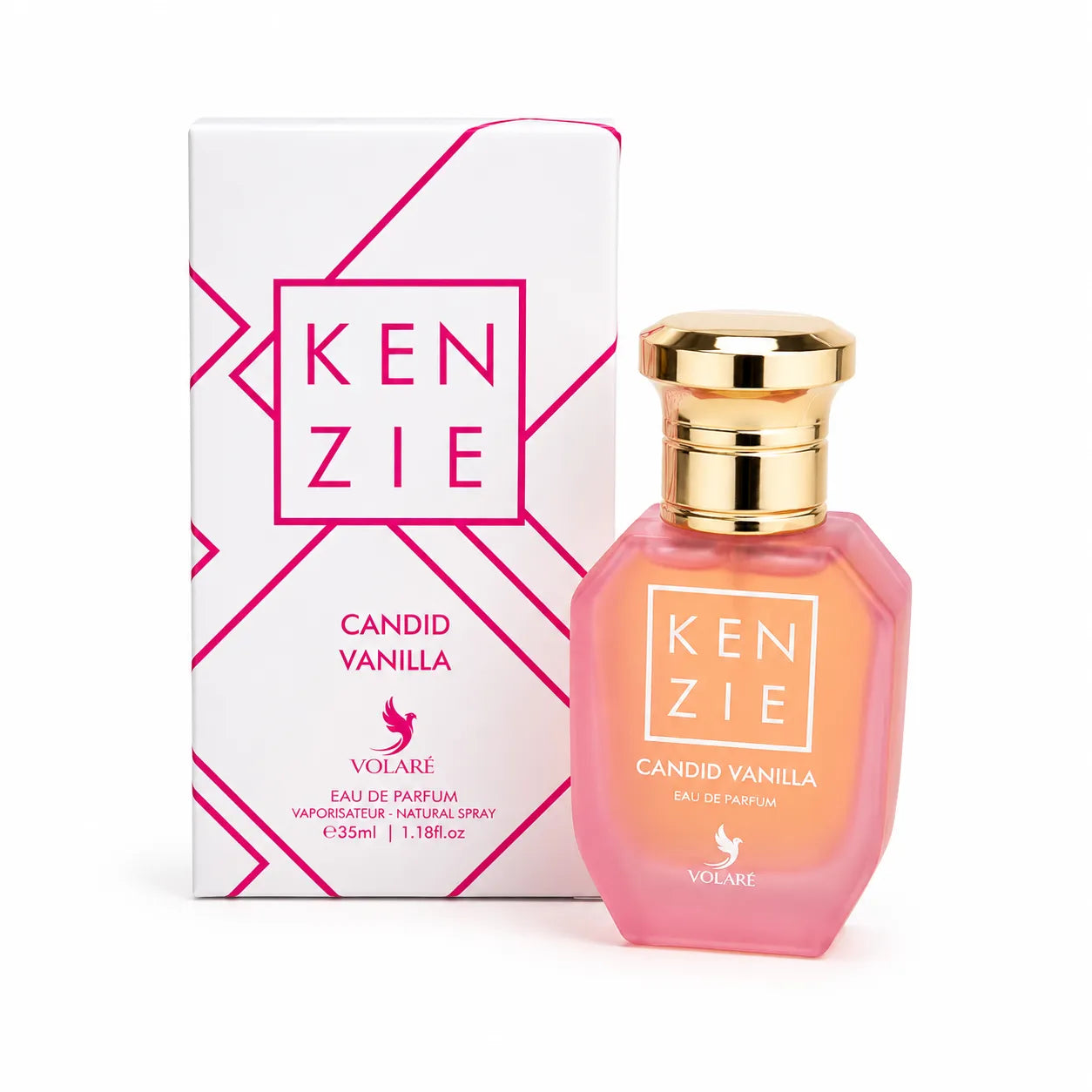 Kenzie Candid Vanilla Volaré – Flacon Eau de Parfum gourmand vanillé 35 ml | Smogsenteur