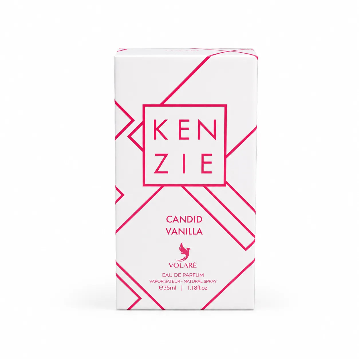 Kenzie Candid Vanilla Volaré – Écrin blanc et rose Eau de Parfum 35 ml | Smogsenteur