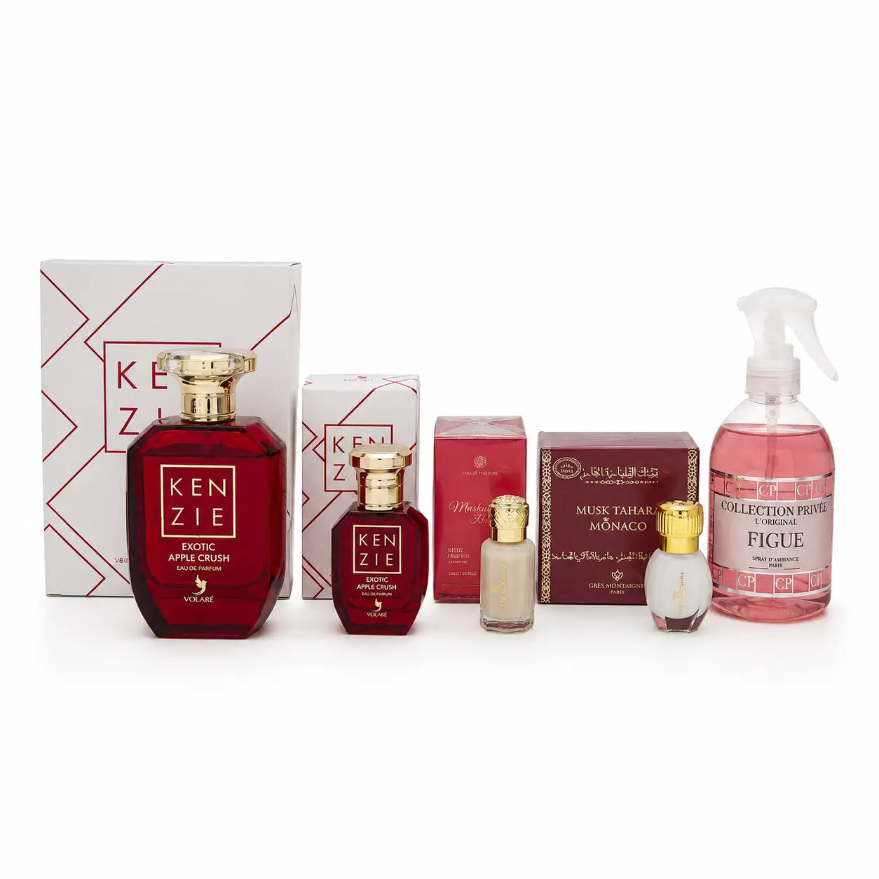 Coffret parfum oriental musc fruité – box 5 produits longue tenue
